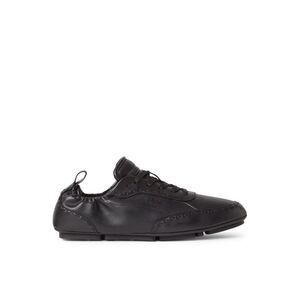 Fendi Men Fendi Fit Low-Top Sneakers In Black Leather